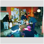 Preparing to load the minibus