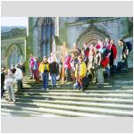 Blessing at Catherdral.