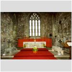 The Crosses at Rest on the High Altar, Iona Abbey.